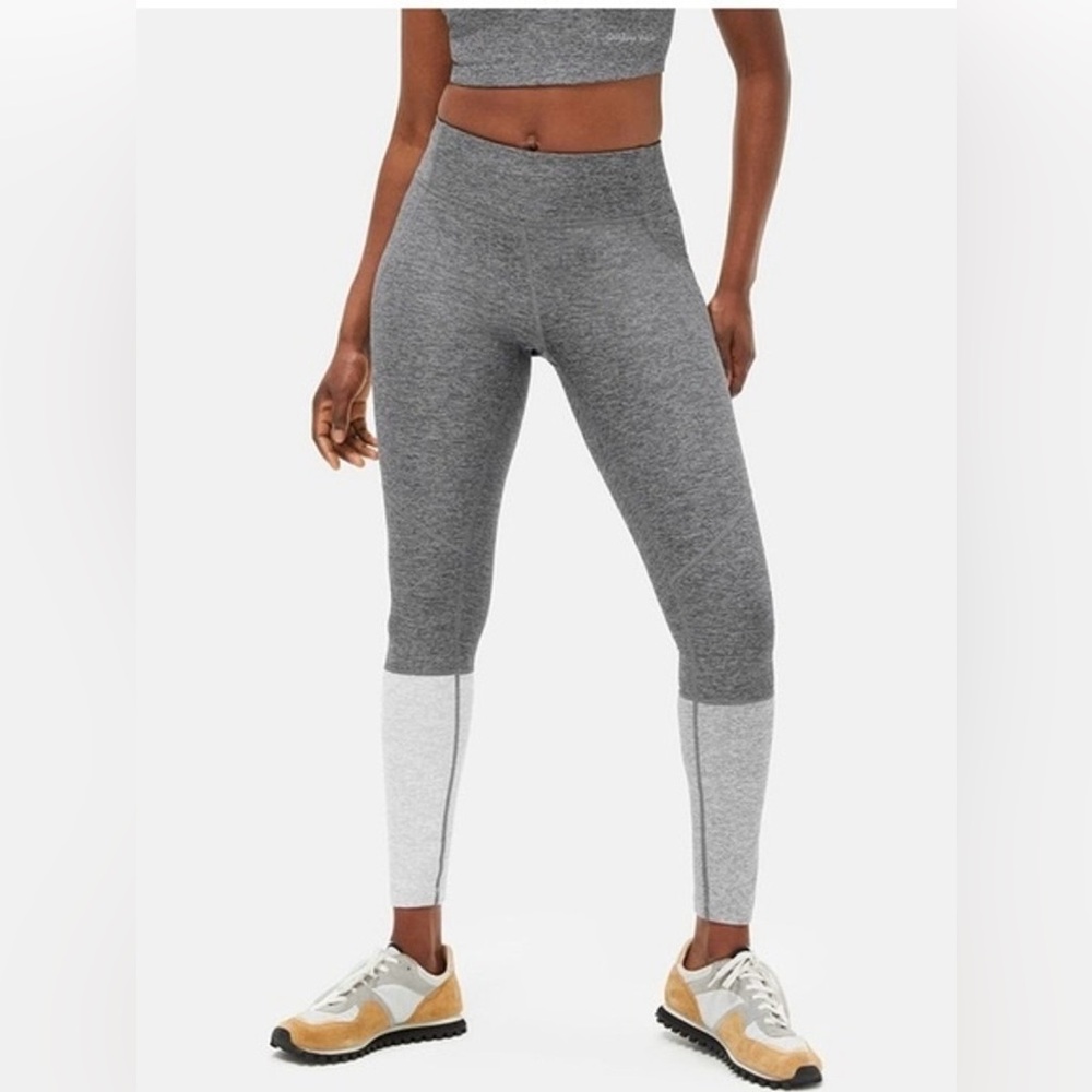 Outdoor Voices Dipped 7/8 Legging in Graphite/Ash/Dove Sz S NWT